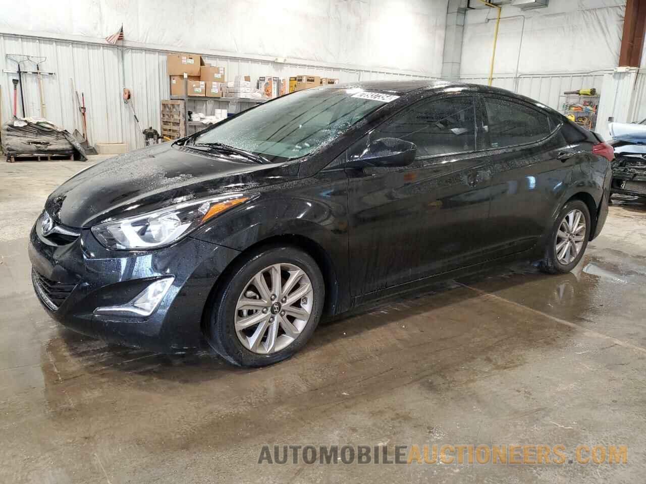 KMHDH4AE6FU437624 HYUNDAI ELANTRA 2015