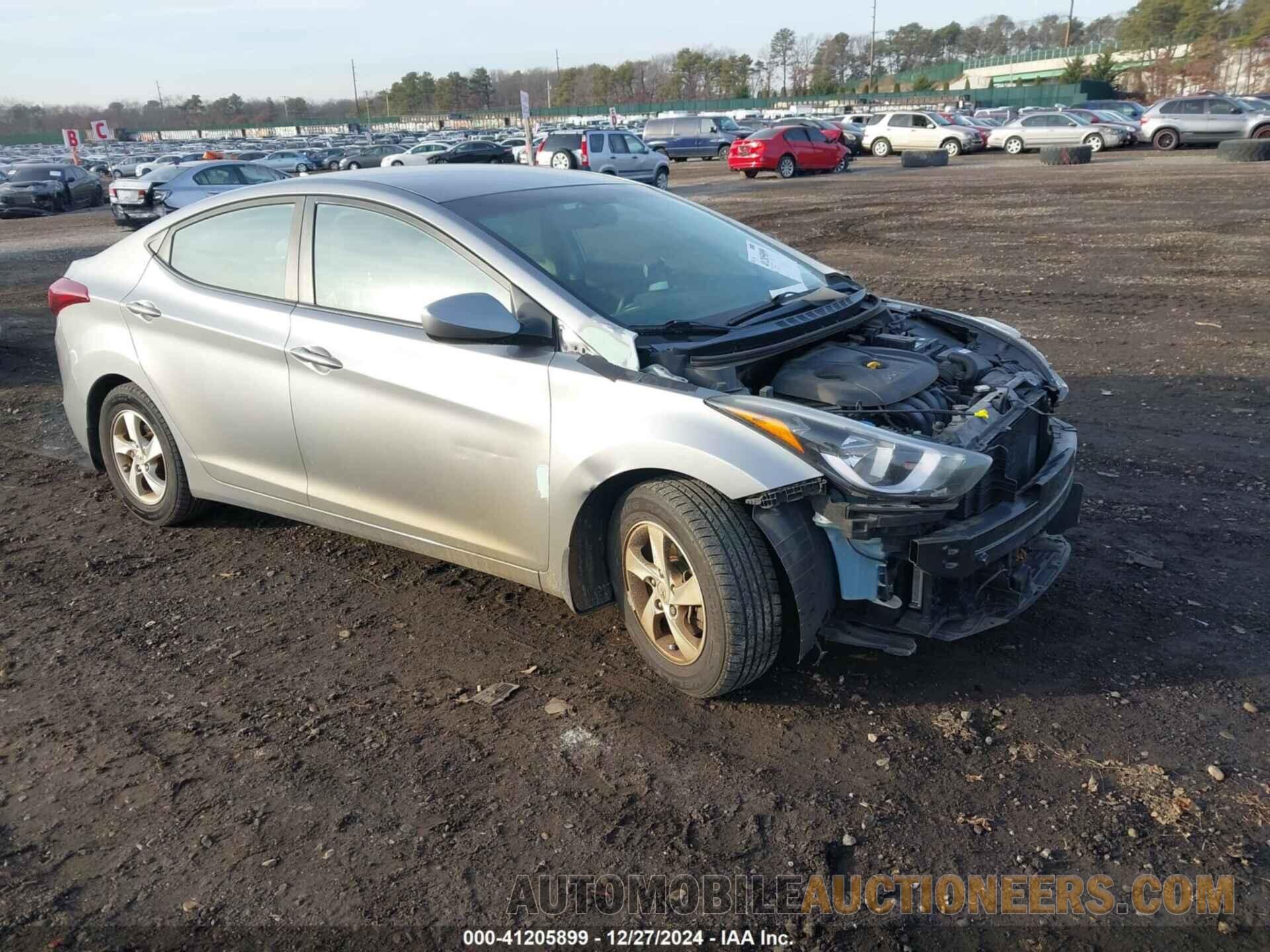 KMHDH4AE6FU443326 HYUNDAI ELANTRA 2015