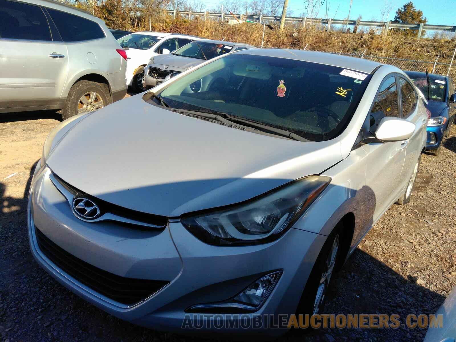 KMHDH4AE6GU475193 Hyundai Elantra 2016