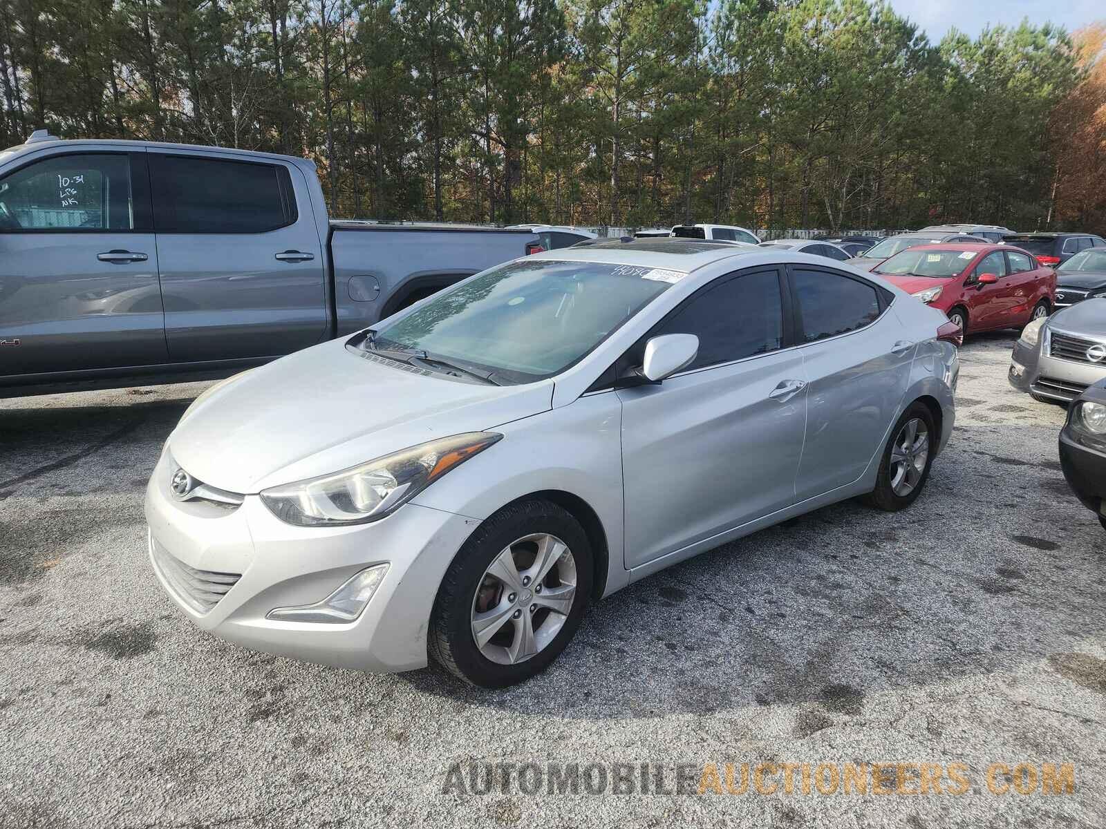 KMHDH4AE6GU490809 Hyundai Elantra 2016