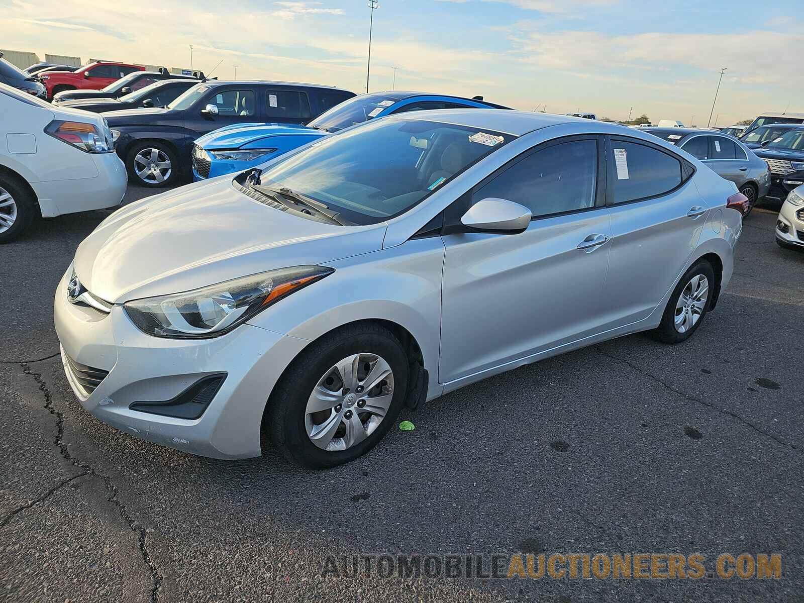 KMHDH4AE6GU490972 Hyundai Elantra SE 2016