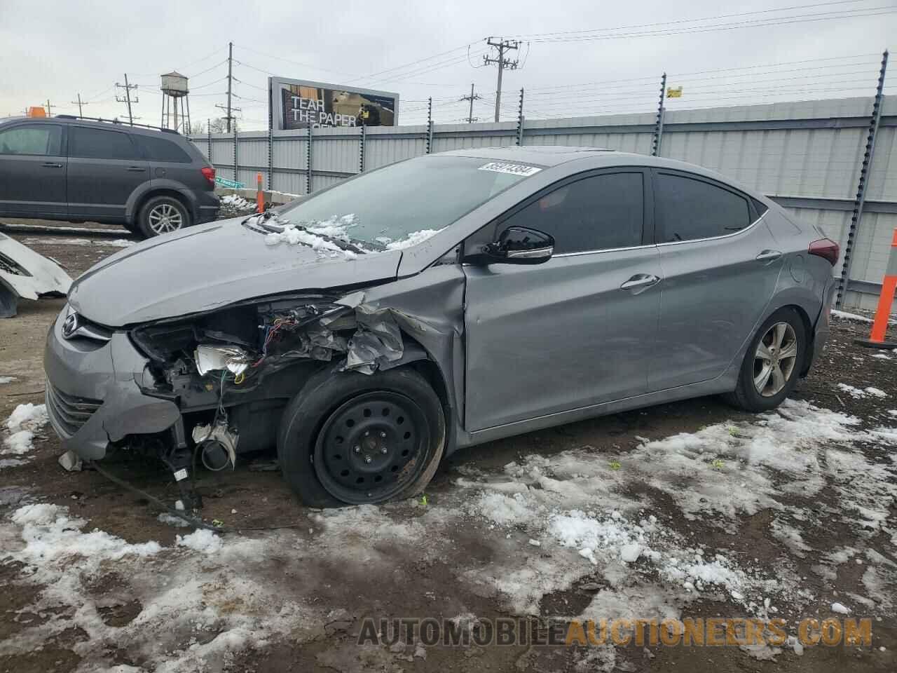 KMHDH4AE6GU520990 HYUNDAI ELANTRA 2016