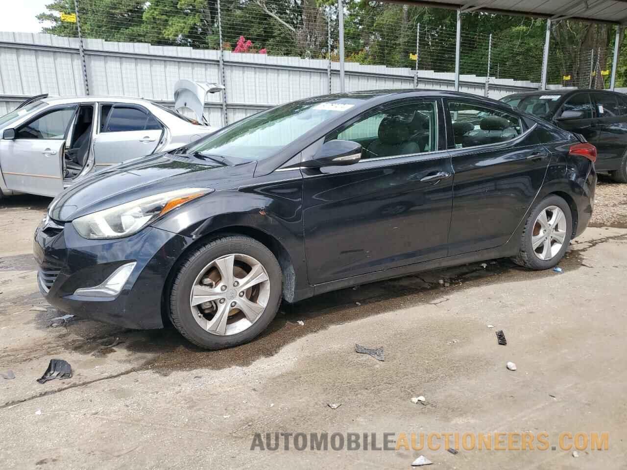 KMHDH4AE6GU591087 HYUNDAI ELANTRA 2016