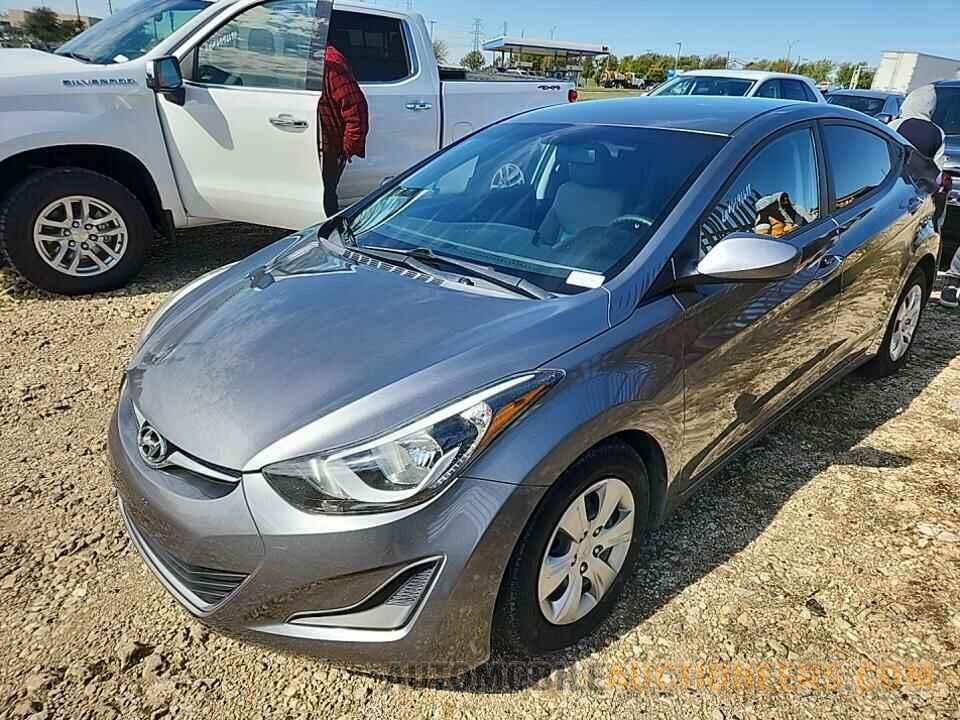 KMHDH4AE6GU643737 Hyundai Elantra 2016