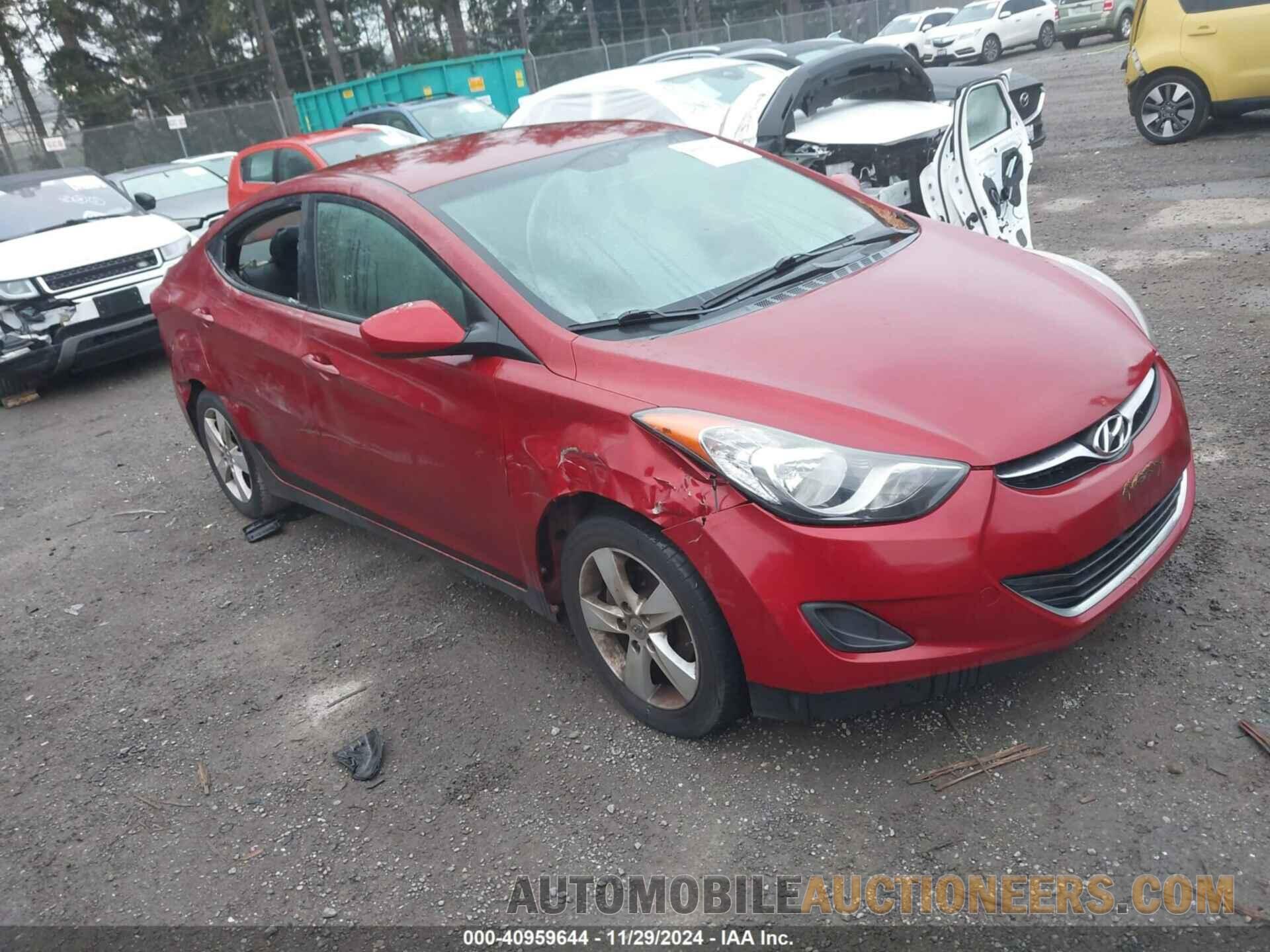 KMHDH4AE7BU099726 HYUNDAI ELANTRA 2011