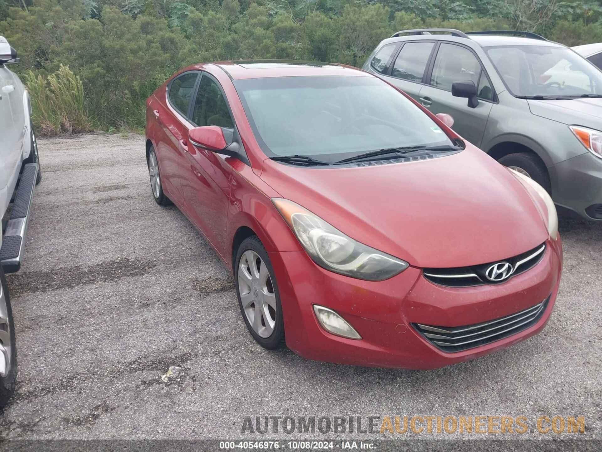 KMHDH4AE7BU105363 HYUNDAI ELANTRA 2011