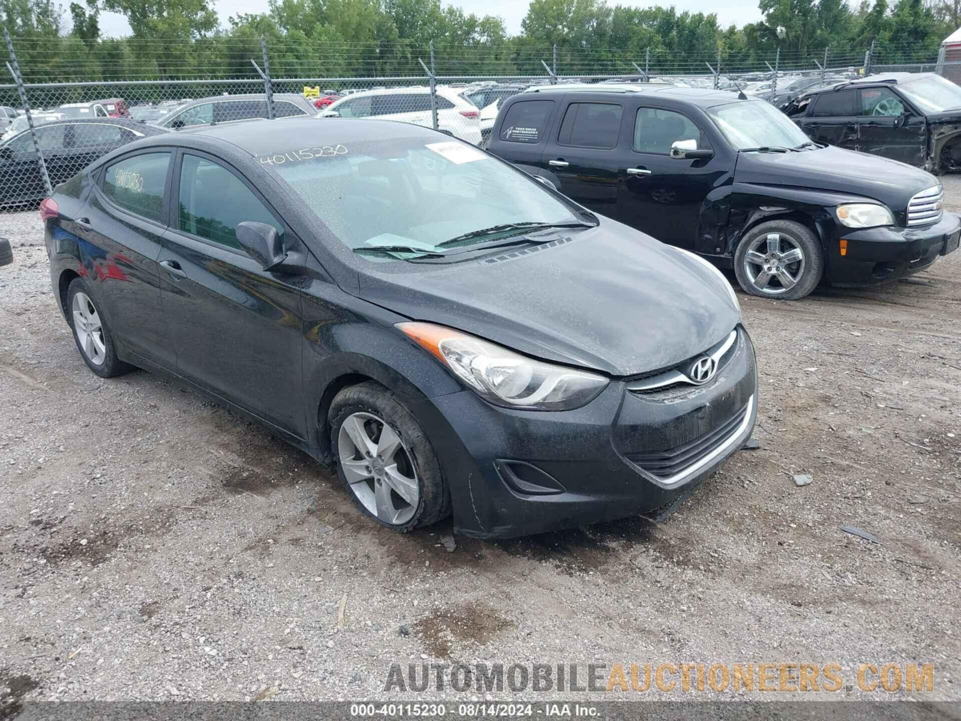 KMHDH4AE7BU105914 HYUNDAI ELANTRA 2011