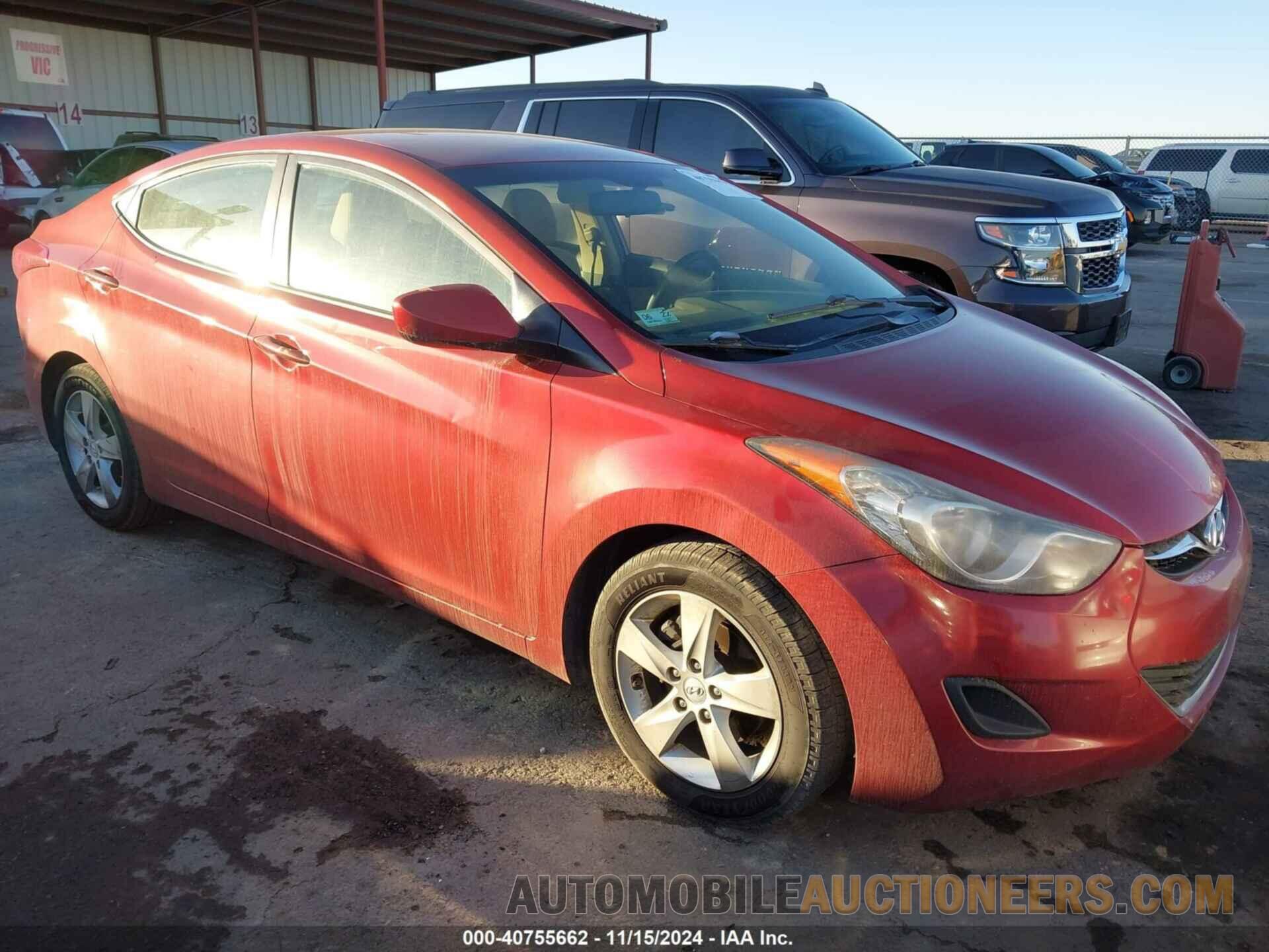 KMHDH4AE7BU106769 HYUNDAI ELANTRA 2011