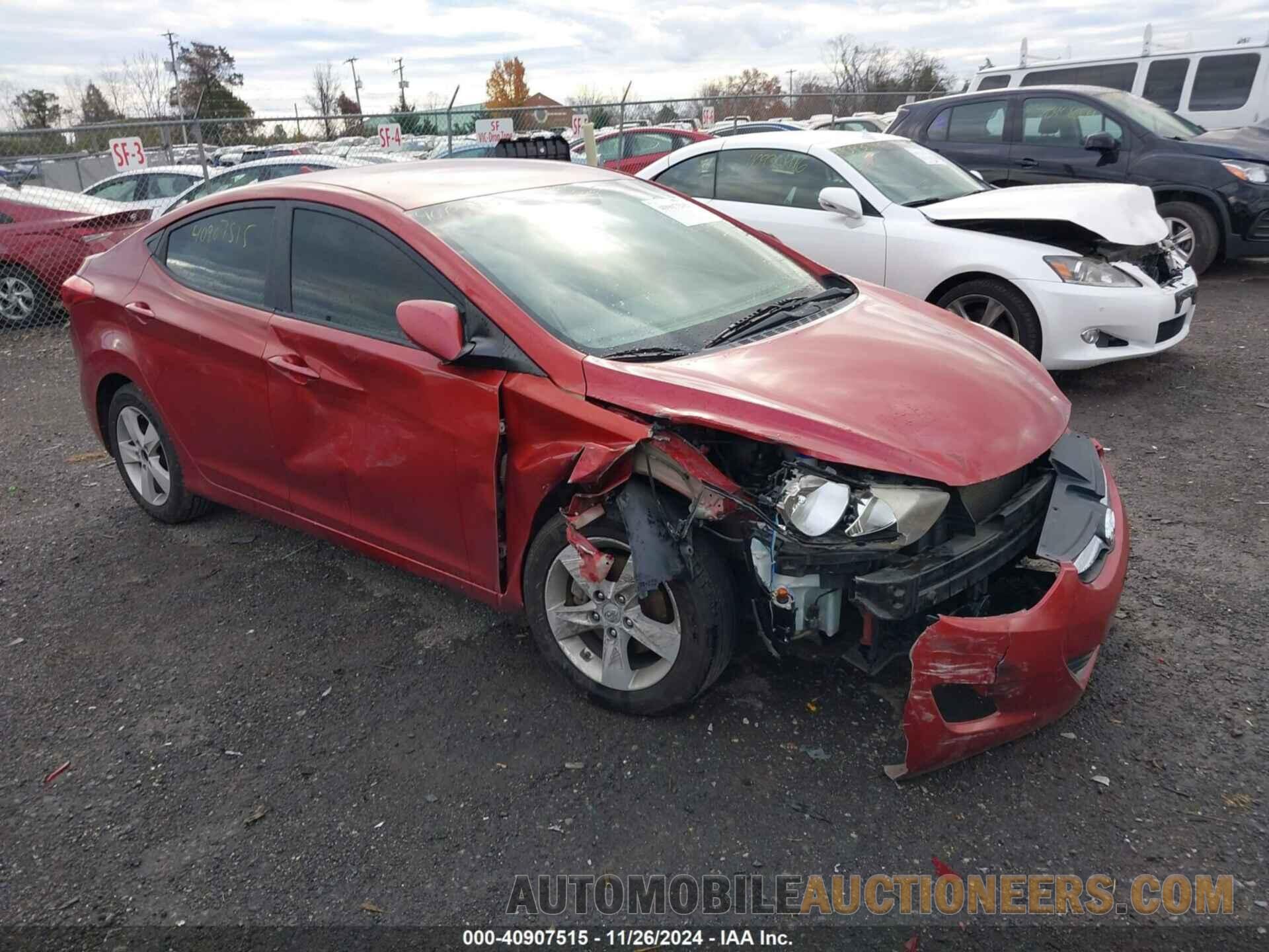 KMHDH4AE7BU138055 HYUNDAI ELANTRA 2011