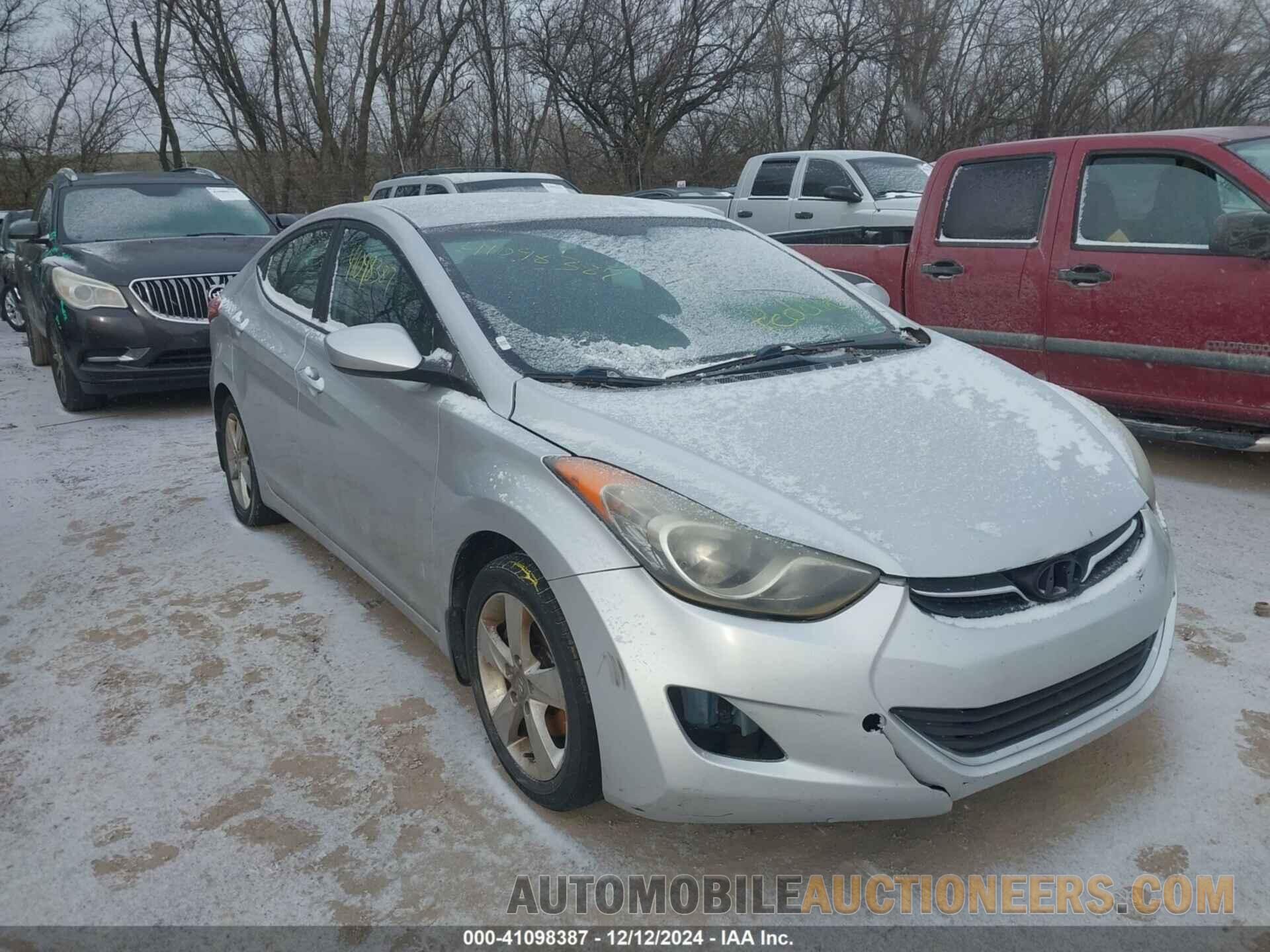 KMHDH4AE7BU140176 HYUNDAI ELANTRA 2011