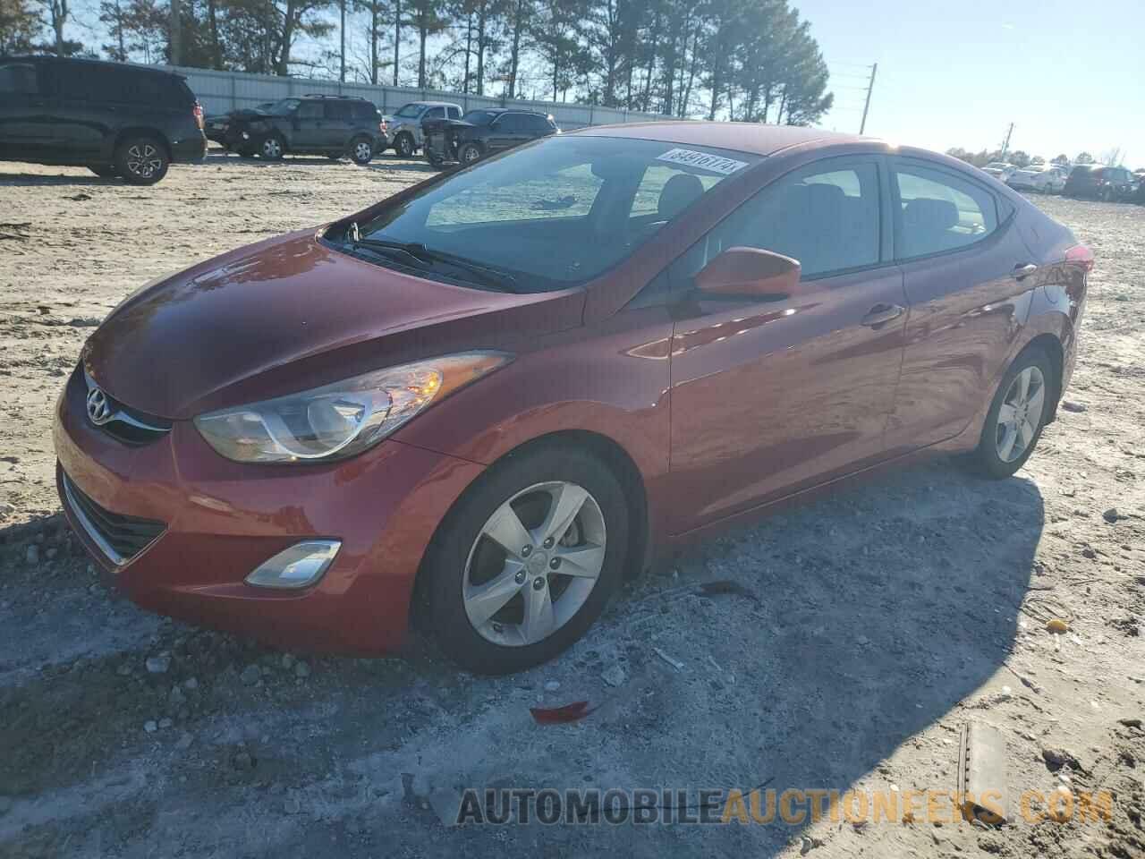 KMHDH4AE7CU262330 HYUNDAI ELANTRA 2012