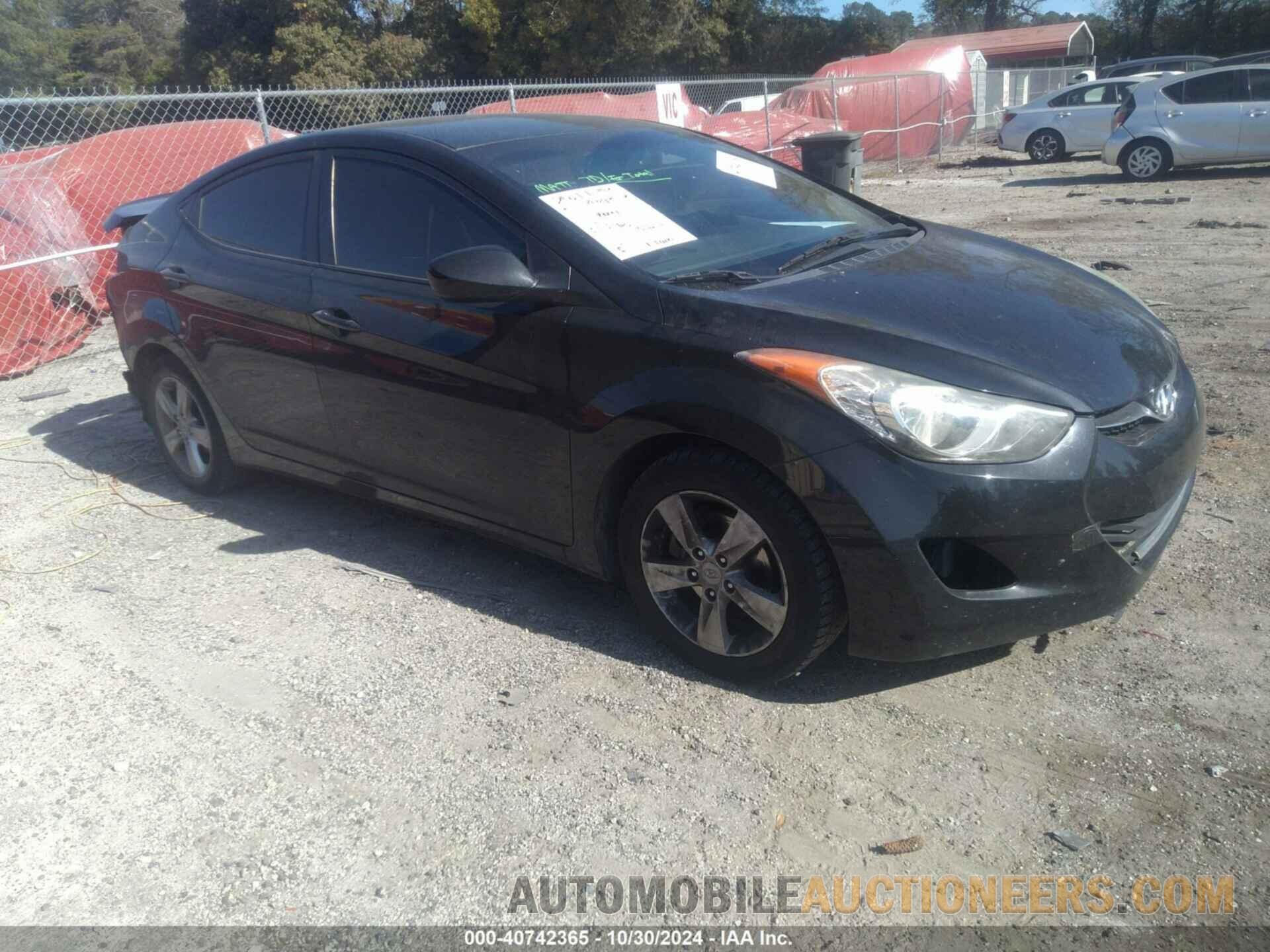 KMHDH4AE7CU323238 HYUNDAI ELANTRA 2012