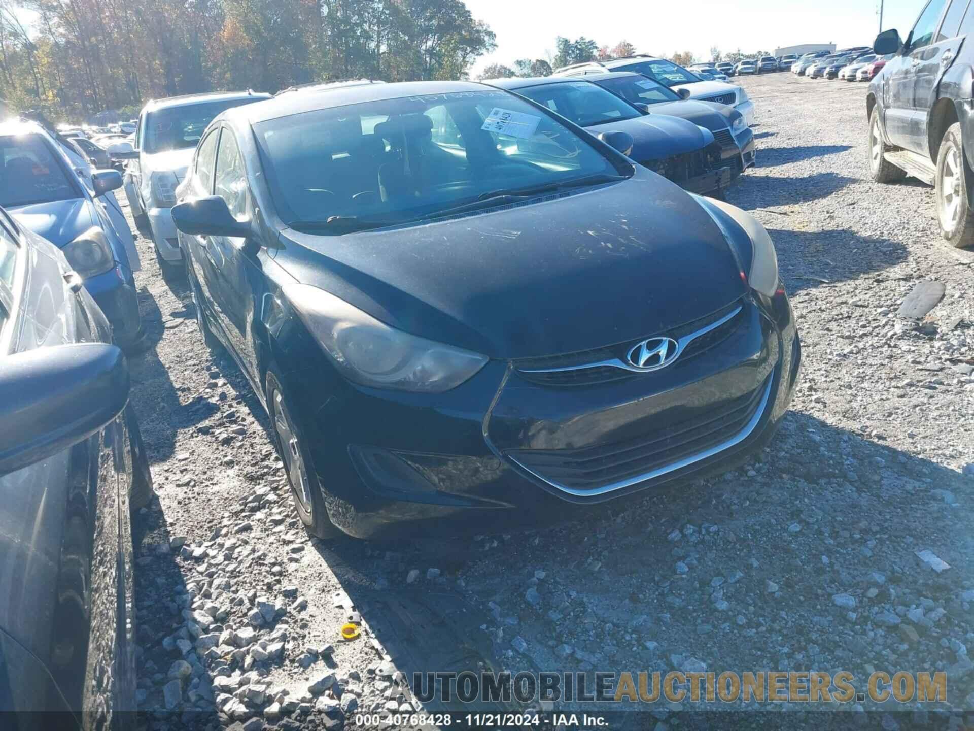 KMHDH4AE7CU364503 HYUNDAI ELANTRA 2012