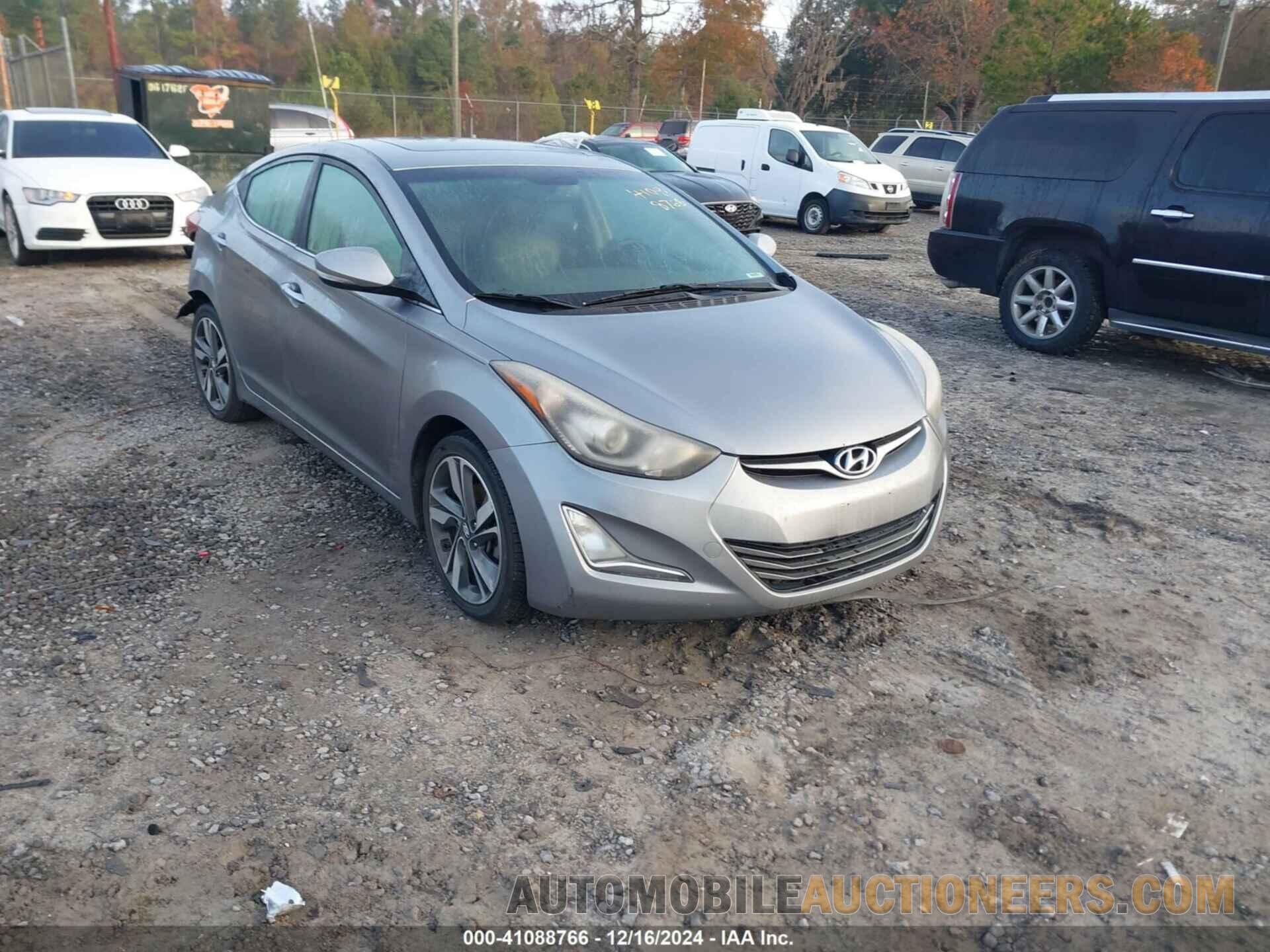 KMHDH4AE7EU080193 HYUNDAI ELANTRA 2014