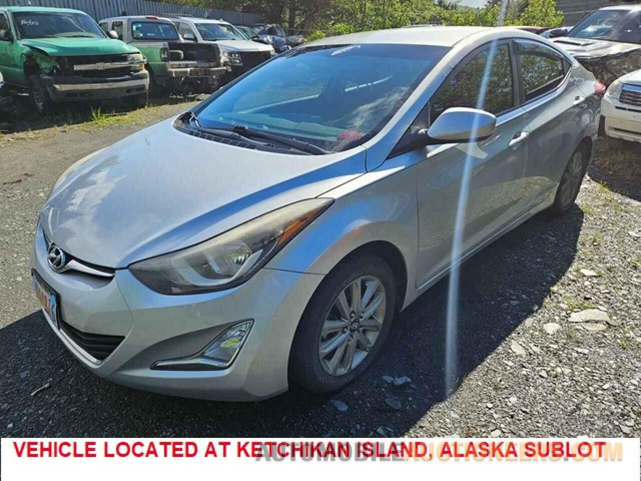 KMHDH4AE7EU084017 HYUNDAI ELANTRA 2014