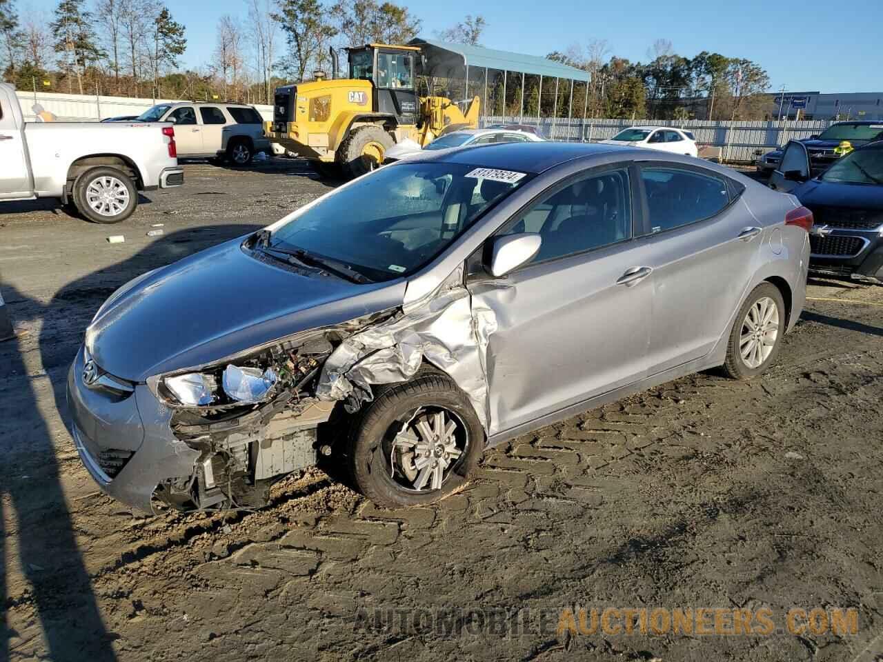 KMHDH4AE7EU086561 HYUNDAI ELANTRA 2014