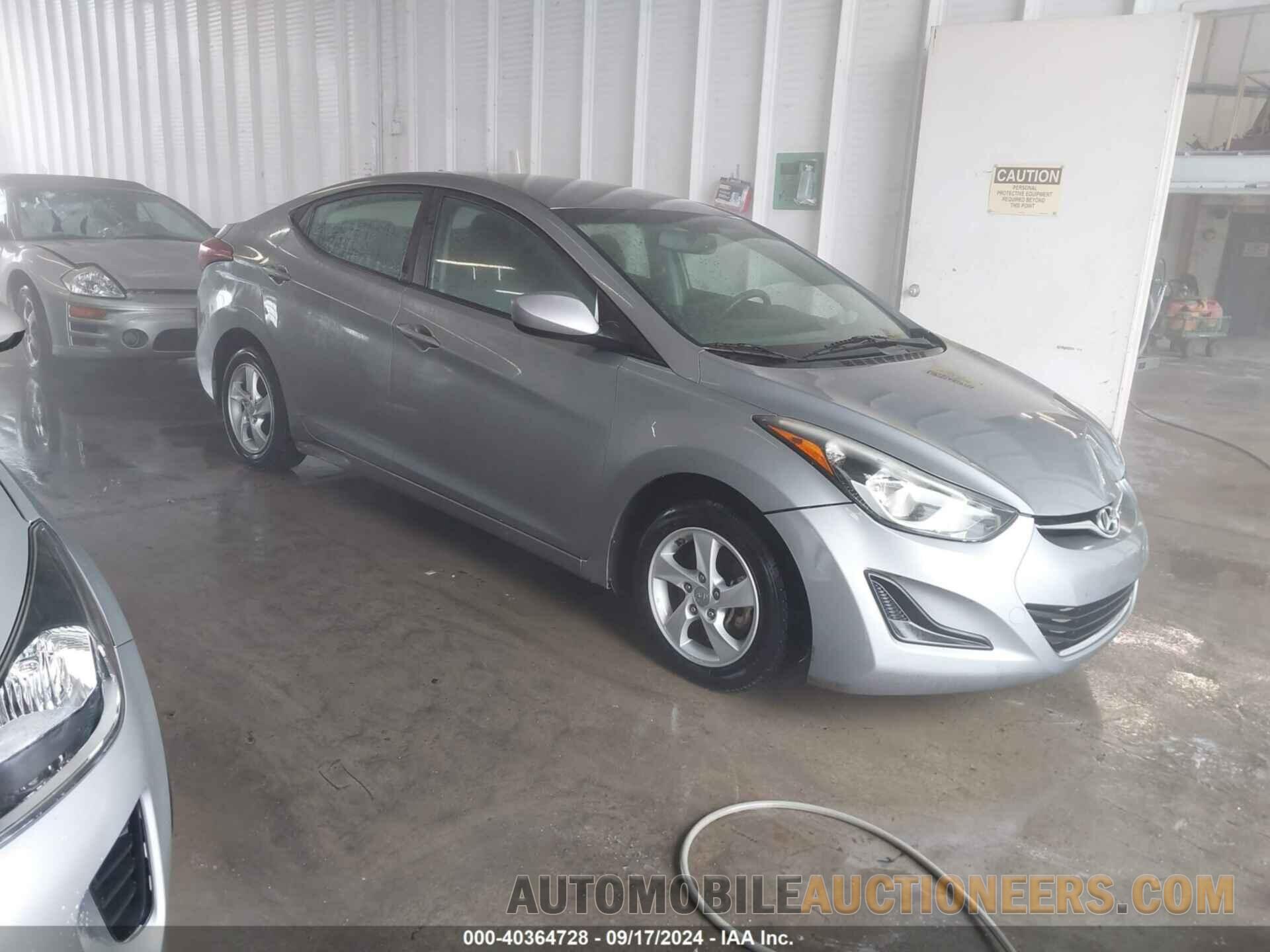 KMHDH4AE7EU091503 HYUNDAI ELANTRA 2014