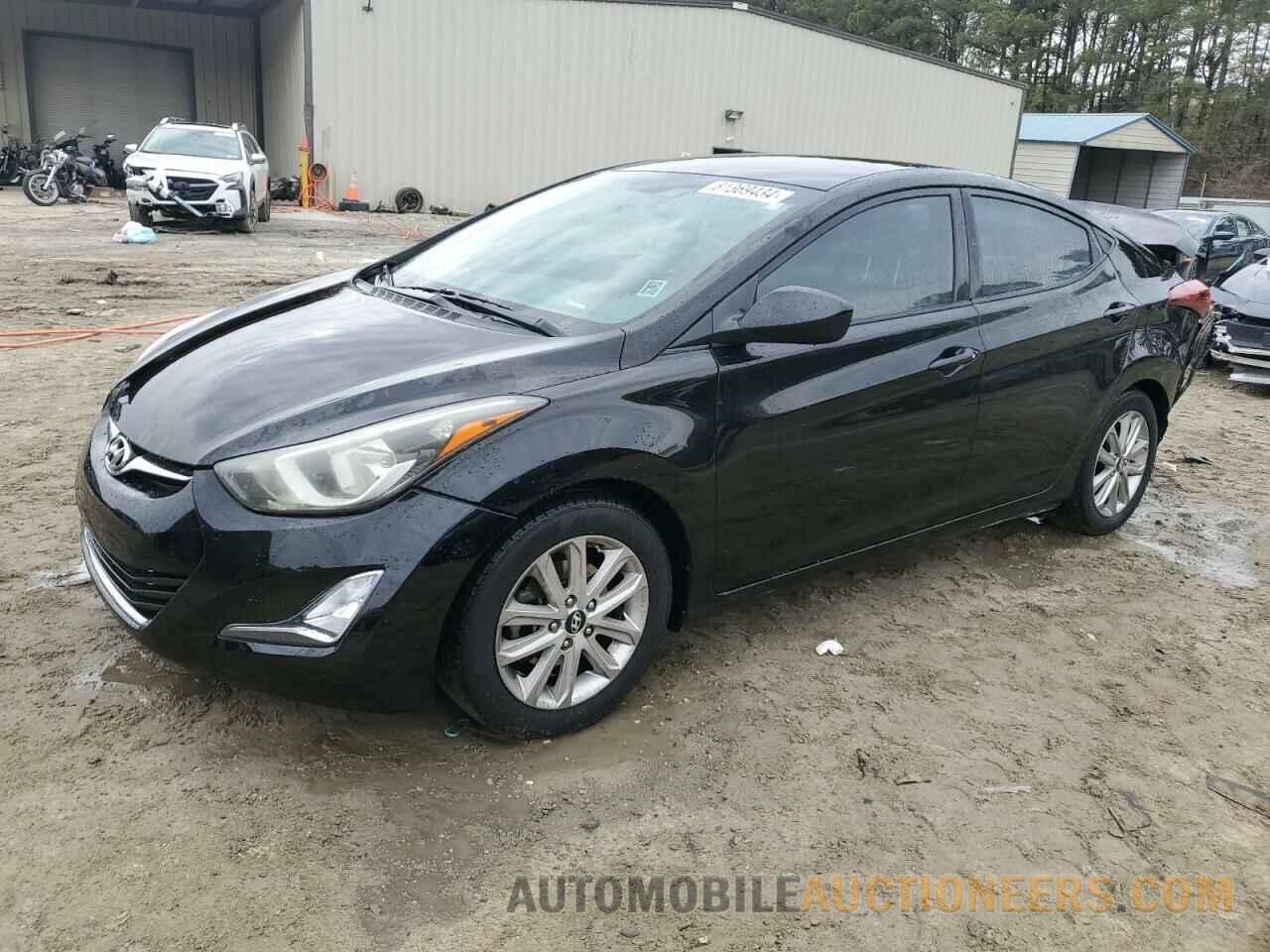 KMHDH4AE7EU101799 HYUNDAI ELANTRA 2014