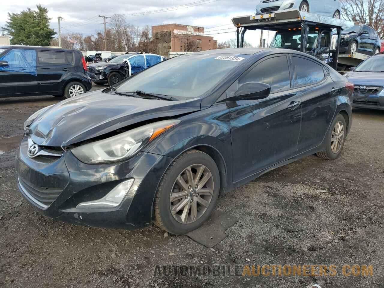 KMHDH4AE7EU103259 HYUNDAI ELANTRA 2014