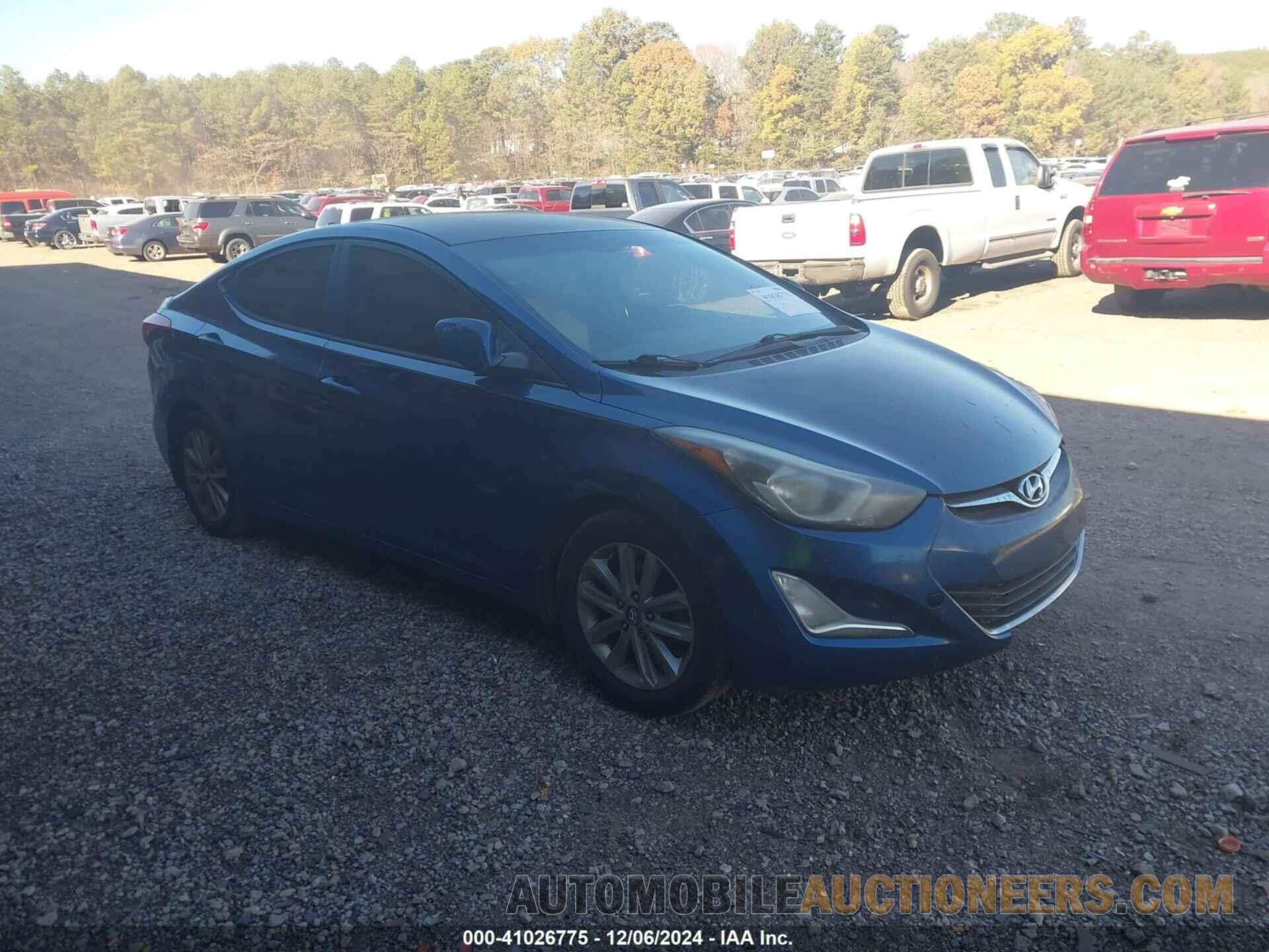 KMHDH4AE7FU248948 HYUNDAI ELANTRA 2015