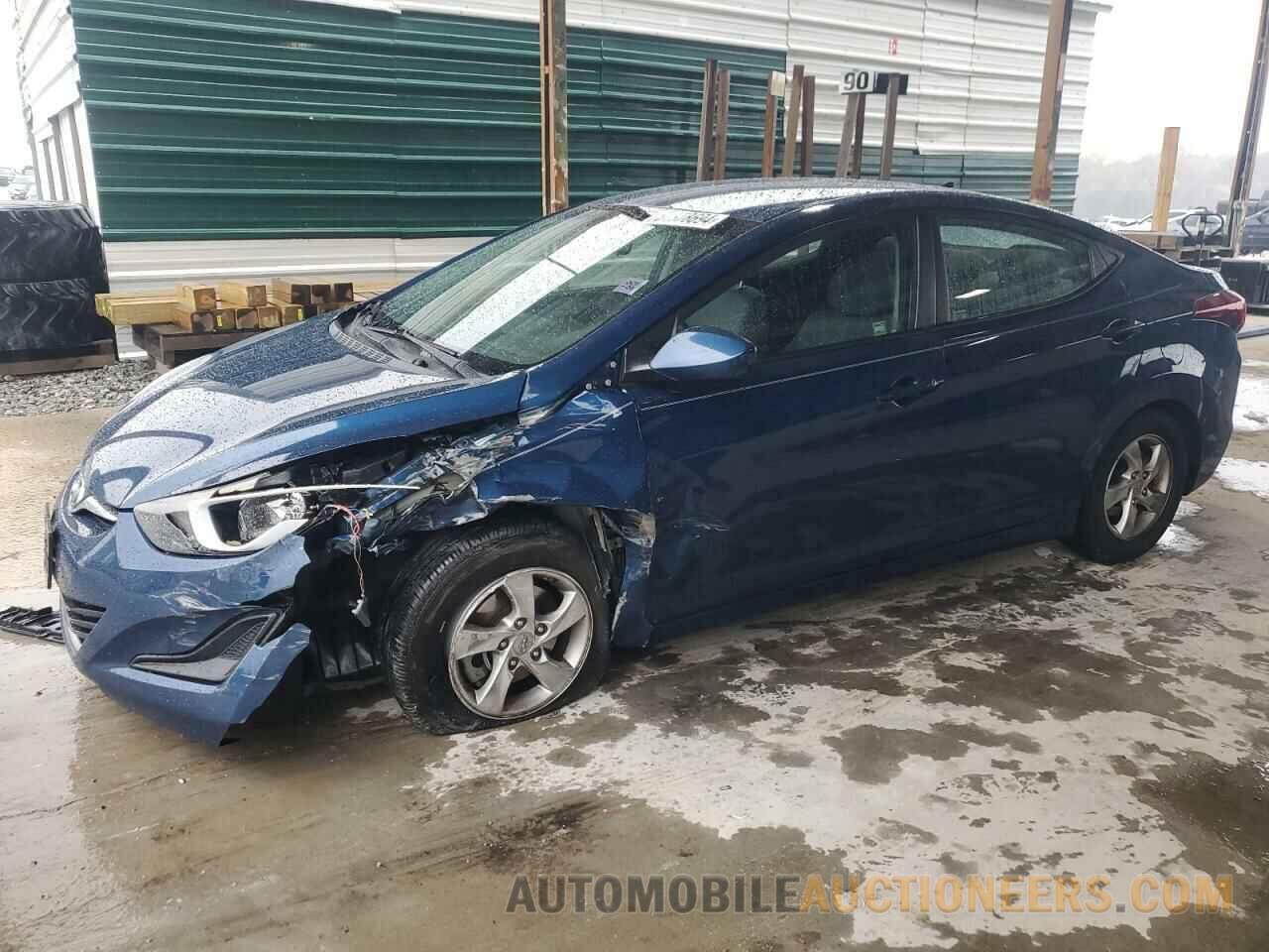 KMHDH4AE7FU353537 HYUNDAI ELANTRA 2015