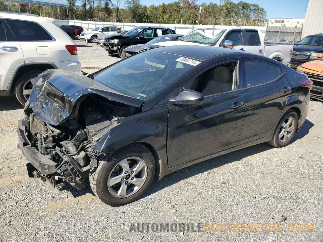 KMHDH4AE7FU382648 HYUNDAI ELANTRA 2015