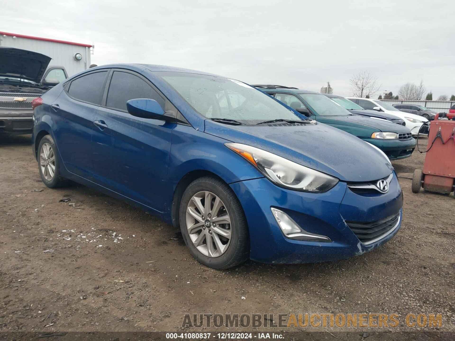 KMHDH4AE7FU421951 HYUNDAI ELANTRA 2015