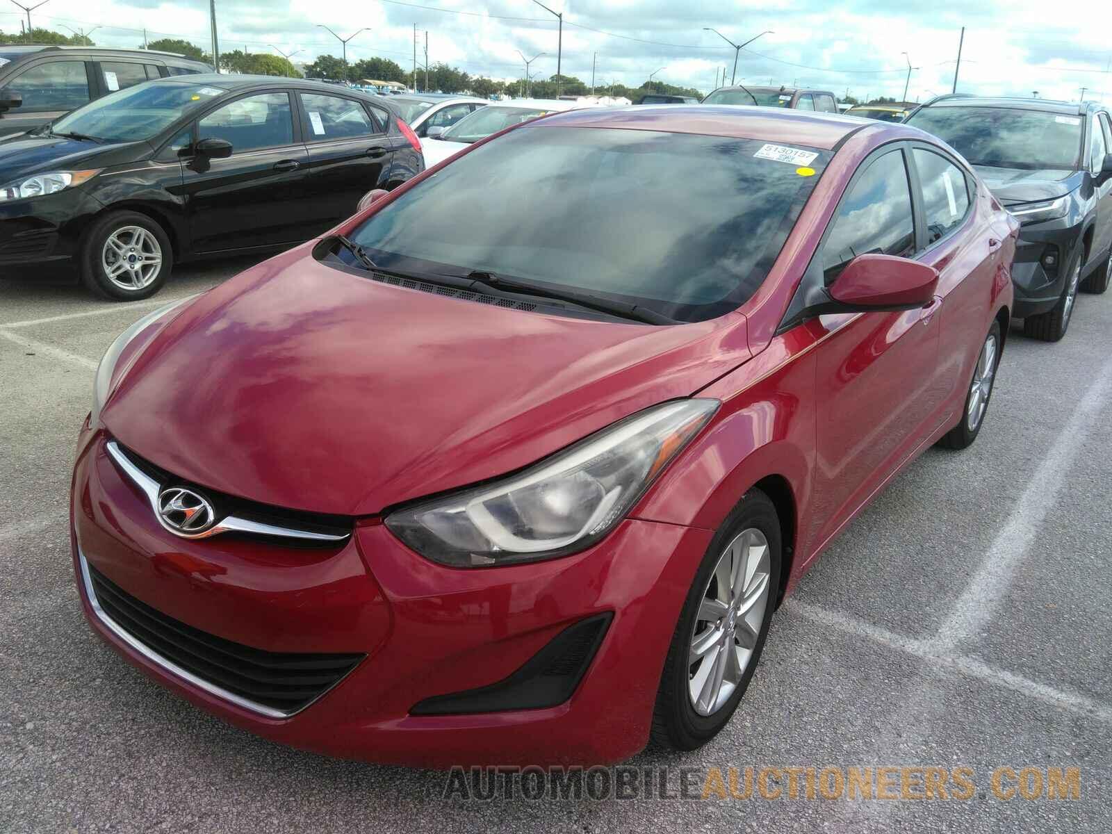 KMHDH4AE7FU423490 Hyundai Elantra 2015