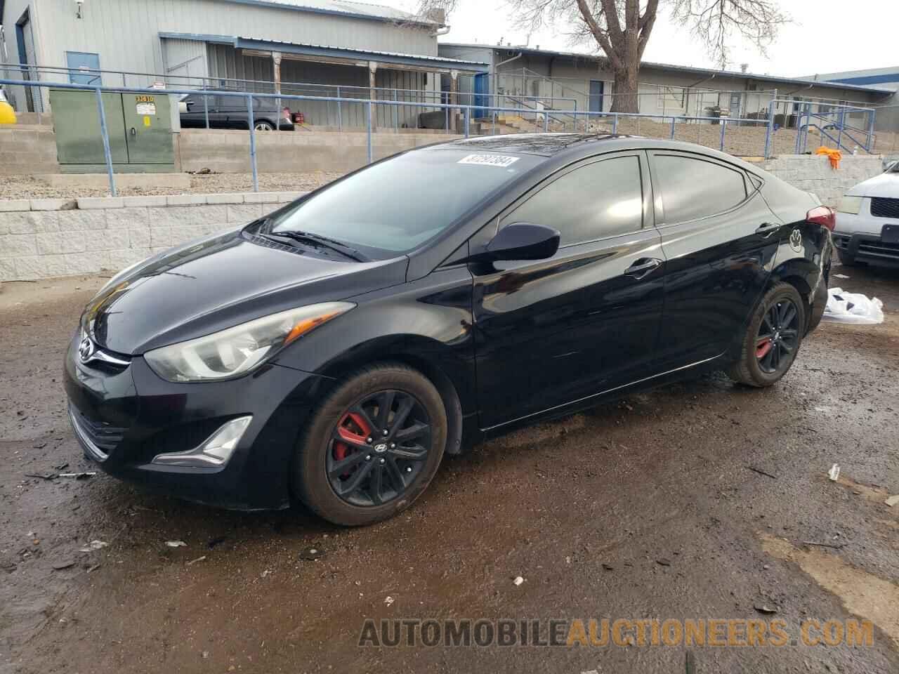 KMHDH4AE7GU480788 HYUNDAI ELANTRA 2016