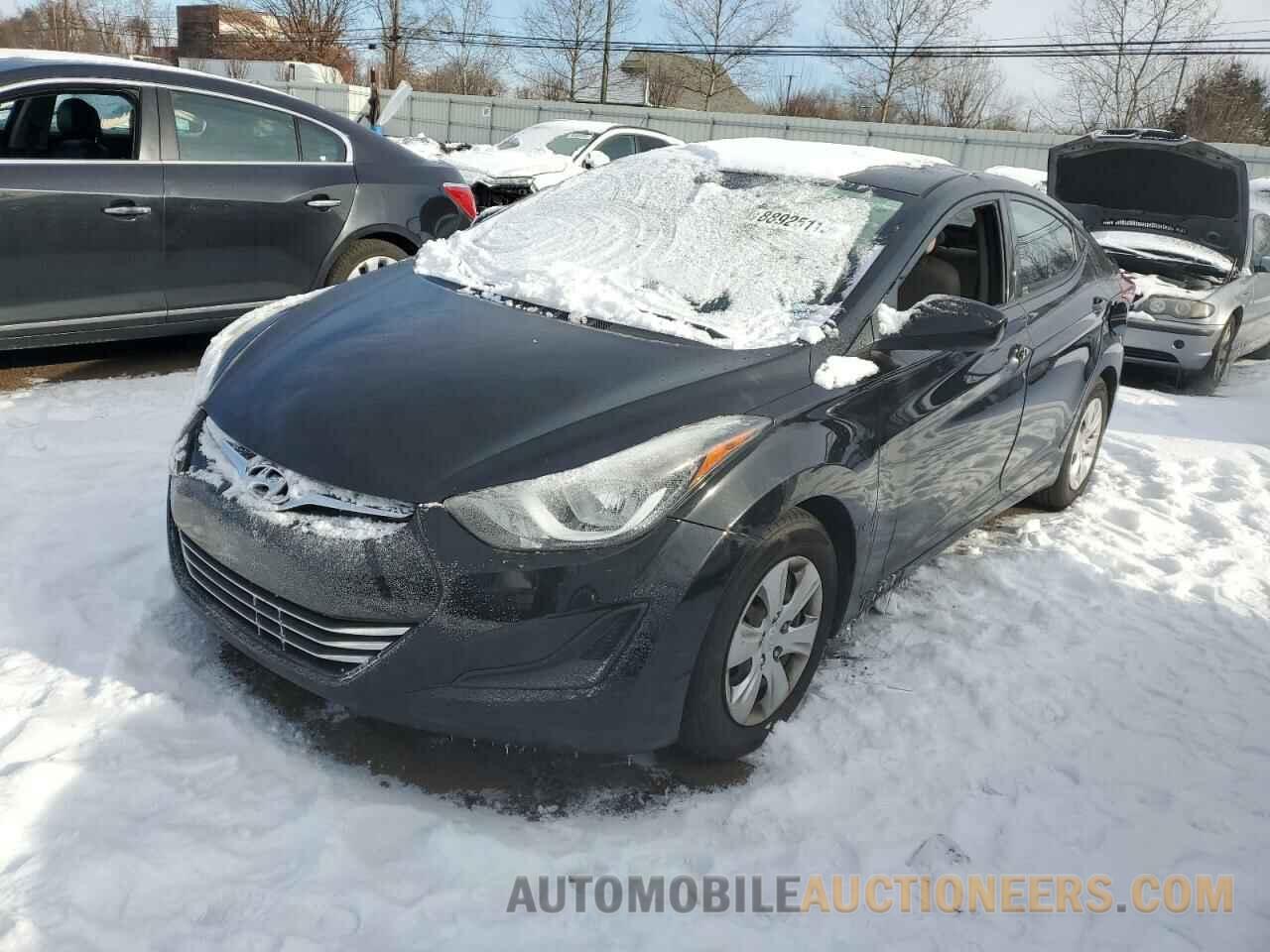 KMHDH4AE7GU543971 HYUNDAI ELANTRA 2016