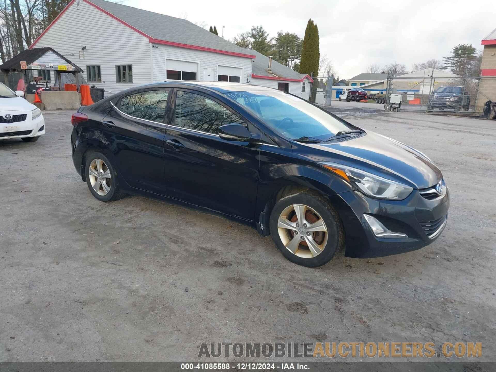 KMHDH4AE7GU566621 HYUNDAI ELANTRA 2016