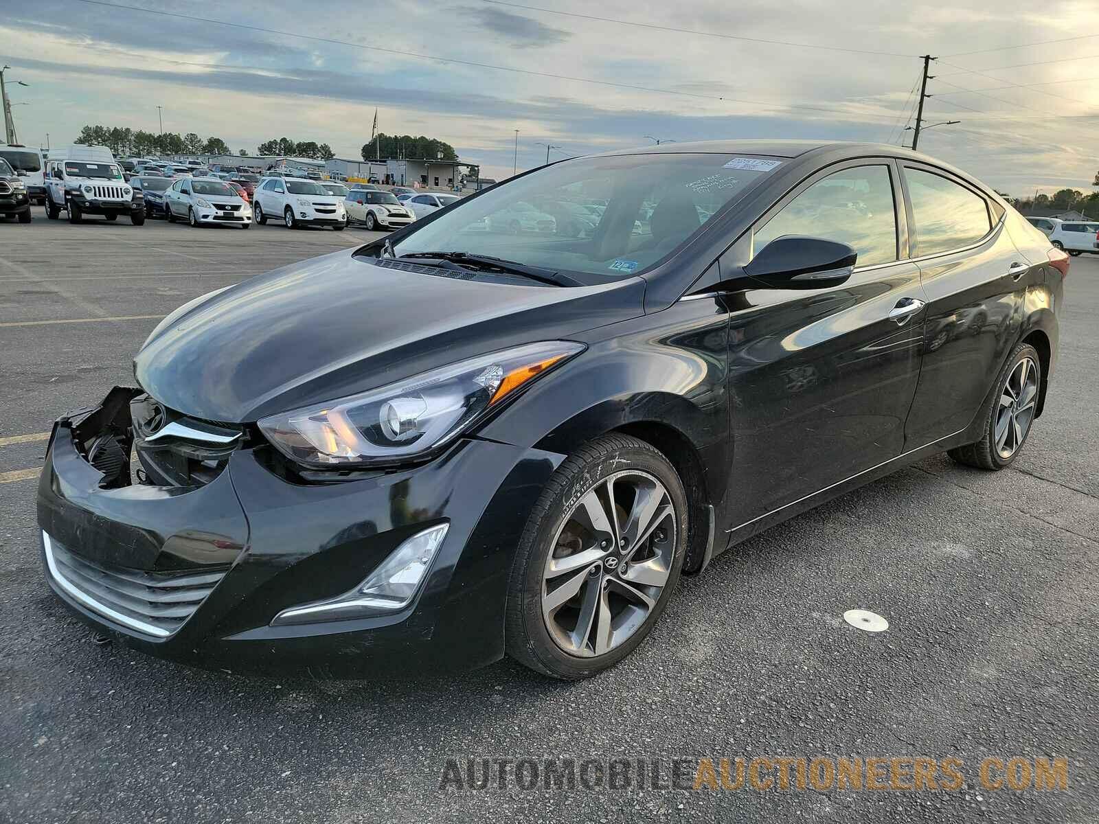 KMHDH4AE7GU594077 Hyundai Elantra 2016