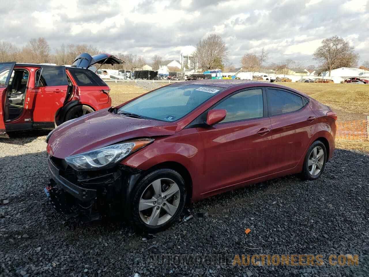 KMHDH4AE8BU151347 HYUNDAI ELANTRA 2011