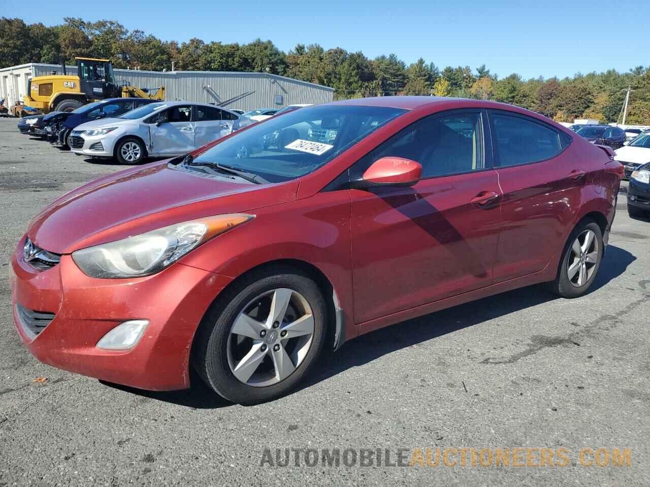 KMHDH4AE8CU434185 HYUNDAI ELANTRA 2012