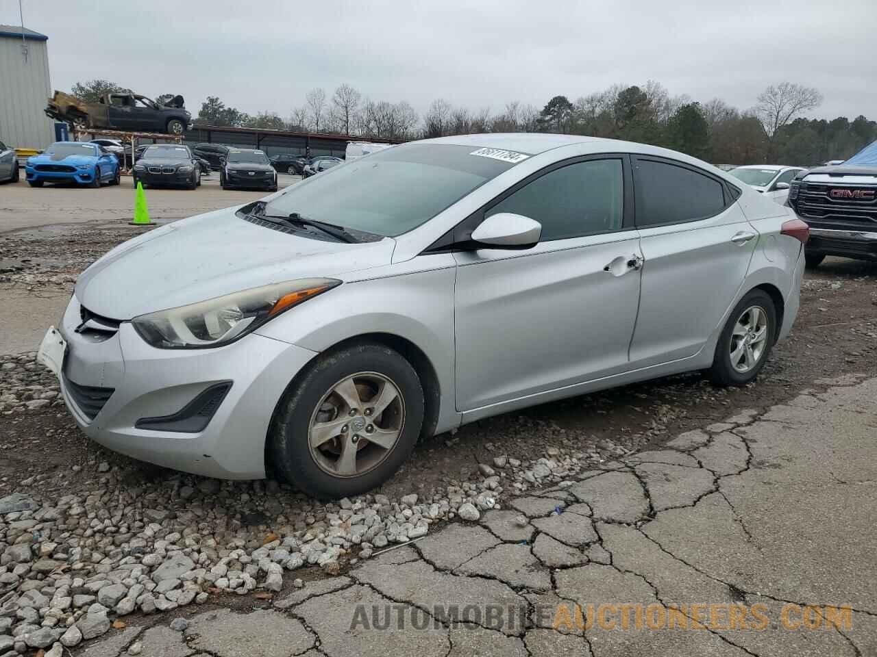 KMHDH4AE8EU043072 HYUNDAI ELANTRA 2014