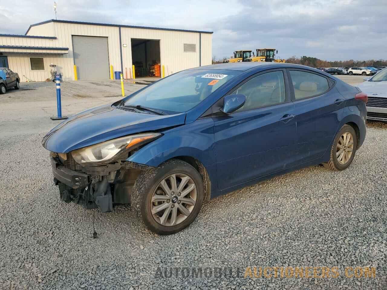 KMHDH4AE8EU048398 HYUNDAI ELANTRA 2014