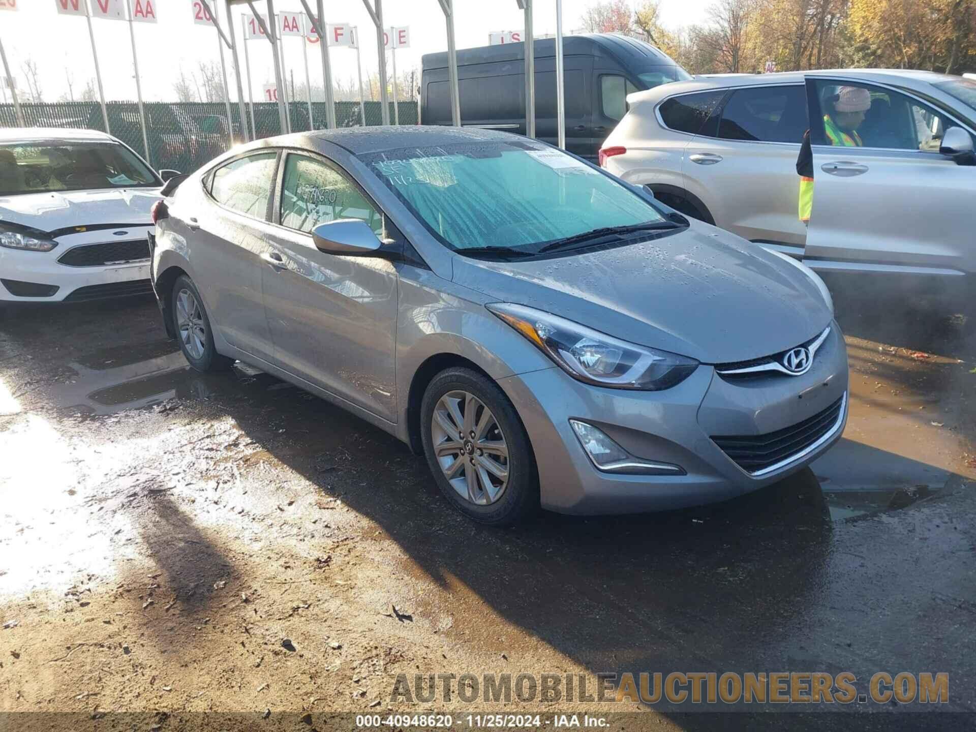 KMHDH4AE8EU081711 HYUNDAI ELANTRA 2014