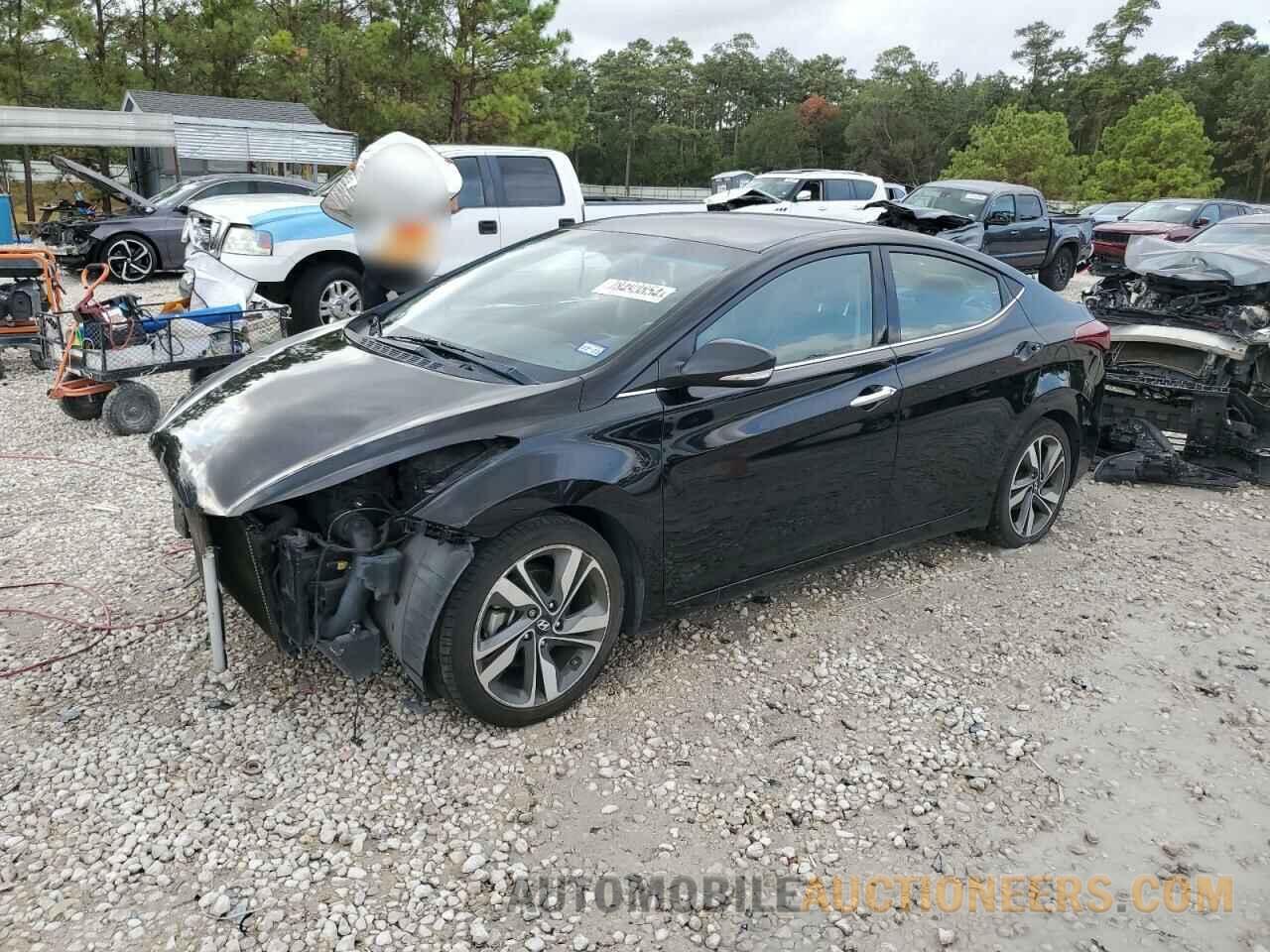 KMHDH4AE8EU087265 HYUNDAI ELANTRA 2014