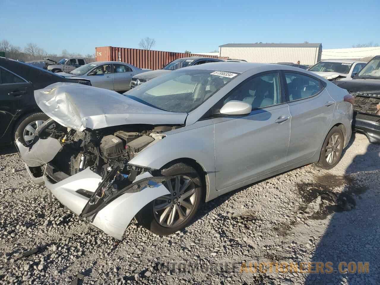 KMHDH4AE8EU090179 HYUNDAI ELANTRA 2014