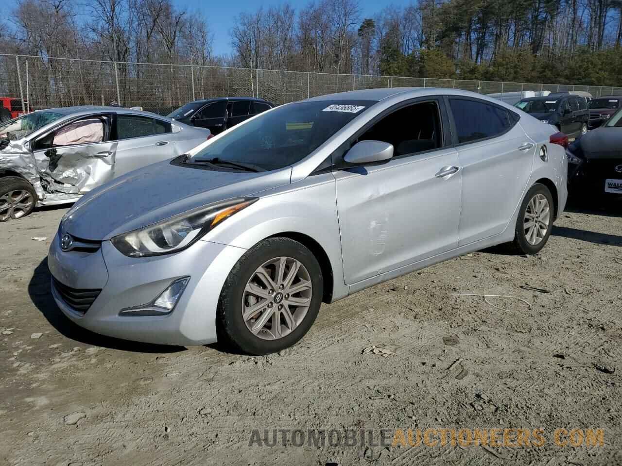 KMHDH4AE8EU201930 HYUNDAI ELANTRA 2014