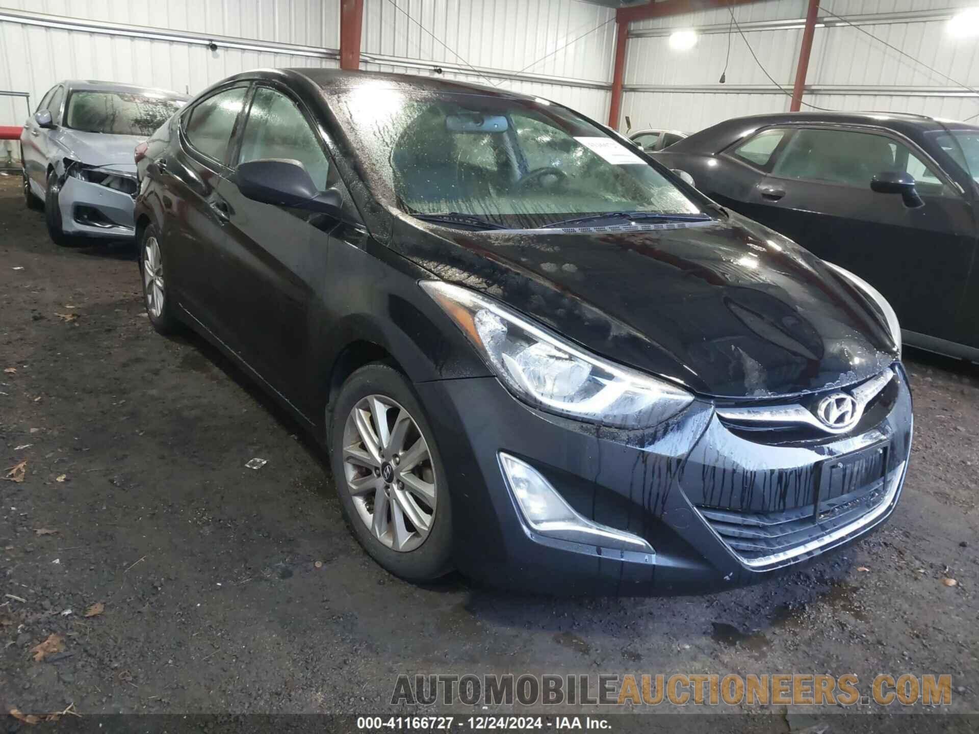 KMHDH4AE8FU307053 HYUNDAI ELANTRA 2015