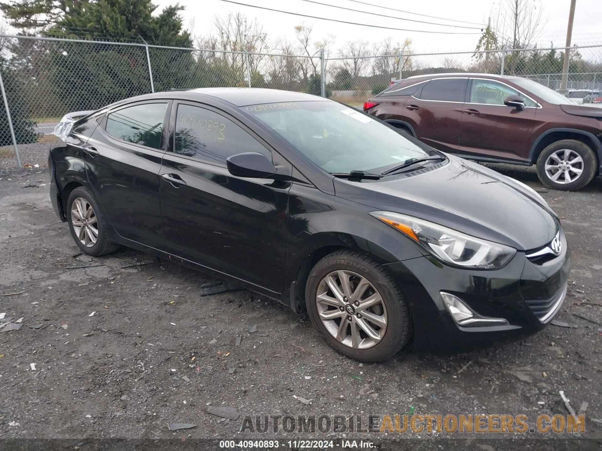 KMHDH4AE8FU379547 HYUNDAI ELANTRA 2015