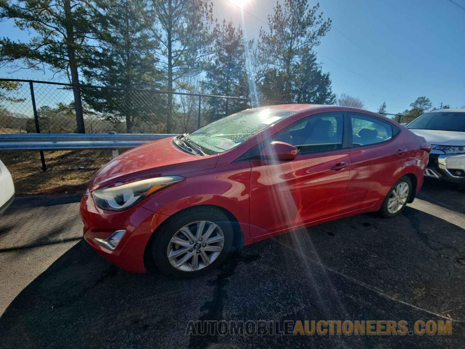 KMHDH4AE8FU414197 Hyundai Elantra SE 2015