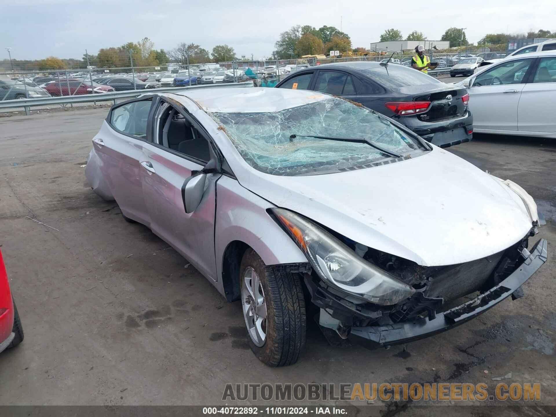 KMHDH4AE8FU414801 HYUNDAI ELANTRA 2015