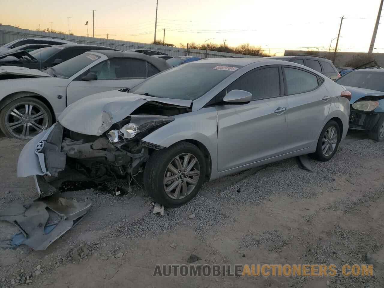 KMHDH4AE8FU437706 HYUNDAI ELANTRA 2015