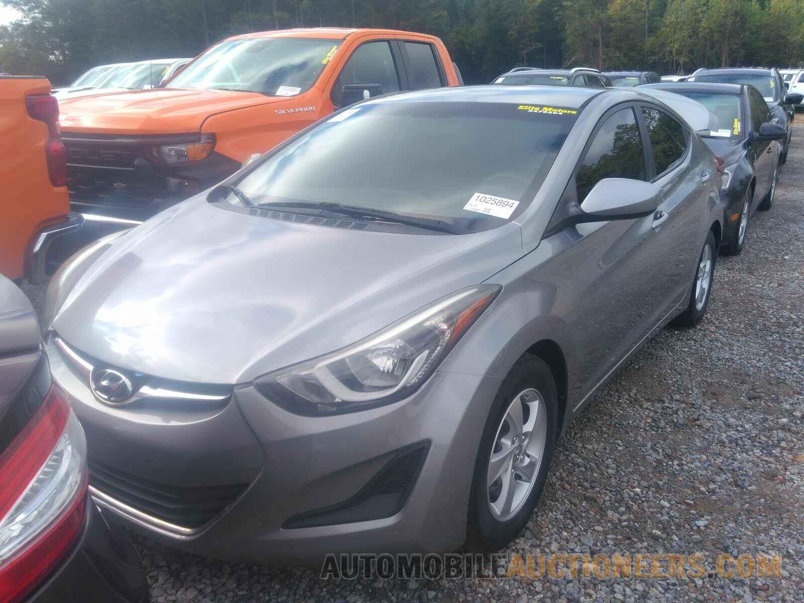 KMHDH4AE8FU444753 Hyundai Elantra 2015