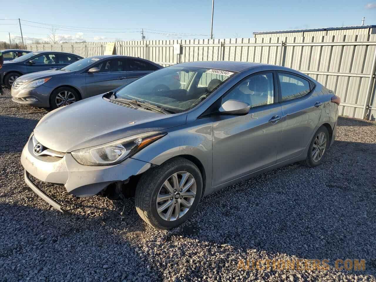 KMHDH4AE8GU474577 HYUNDAI ELANTRA 2016