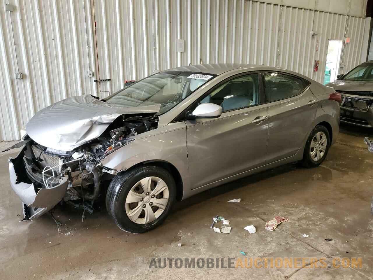 KMHDH4AE8GU514768 HYUNDAI ELANTRA 2016