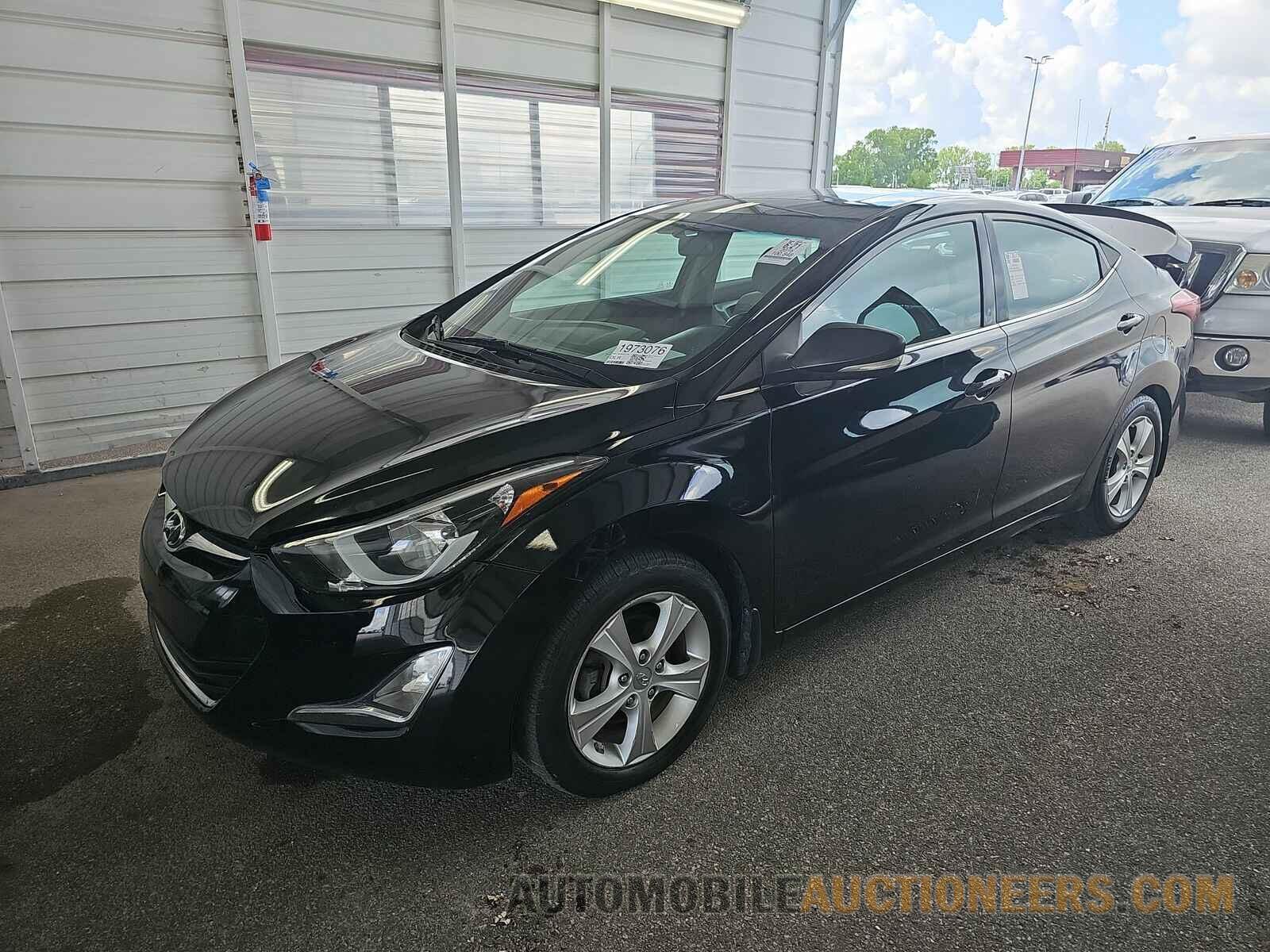 KMHDH4AE8GU553179 Hyundai Elantra 2016