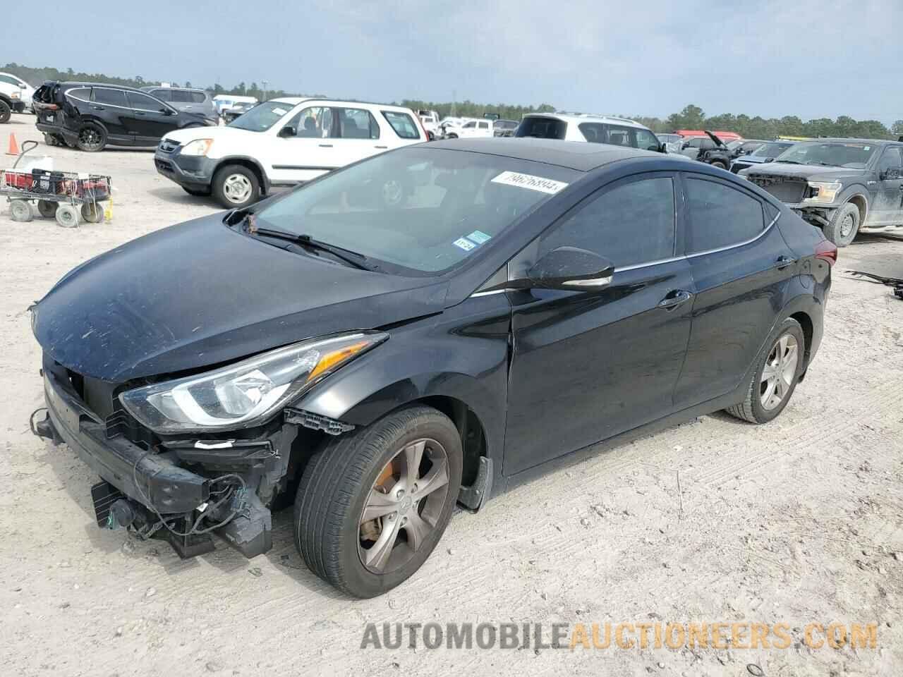 KMHDH4AE8GU573948 HYUNDAI ELANTRA 2016